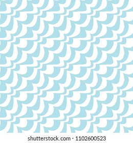 Abstract geometric decorative art seamless pattern