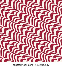 Abstract geometric decorative art seamless pattern