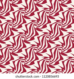 Abstract geometric decorative art seamless pattern