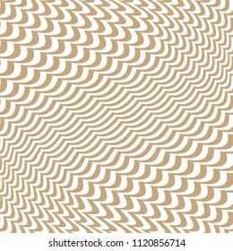 Abstract geometric decorative art seamless pattern