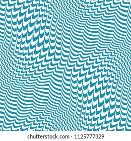 Abstract geometric decorative art seamless pattern