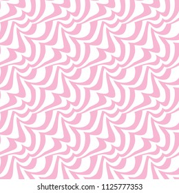 Abstract geometric decorative art seamless pattern