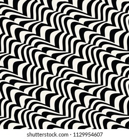 Abstract geometric decorative art seamless pattern