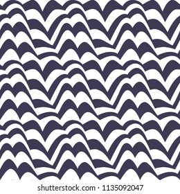 Abstract geometric decorative art seamless pattern