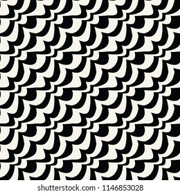 Abstract geometric decorative art seamless pattern