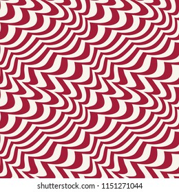 Abstract geometric decorative art seamless pattern
