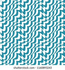 Abstract geometric decorative art seamless pattern