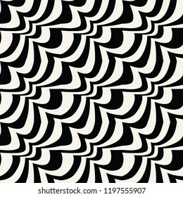 Abstract geometric decorative art seamless pattern