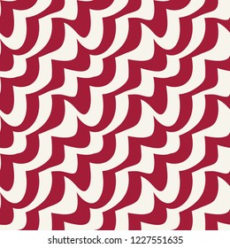 Abstract geometric decorative art seamless pattern