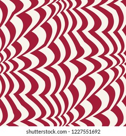Abstract geometric decorative art seamless pattern