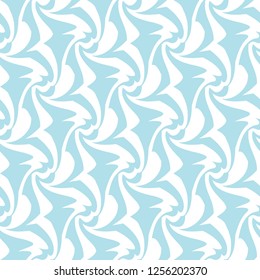 Abstract geometric decorative art seamless pattern
