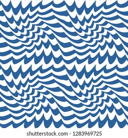 Abstract geometric decorative art seamless pattern