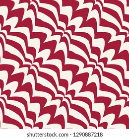 Abstract geometric decorative art seamless pattern