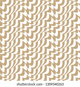 Abstract geometric decorative art seamless pattern