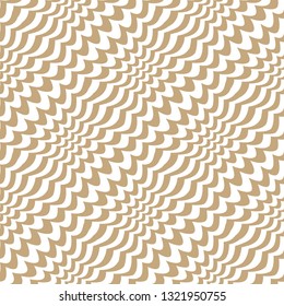 Abstract geometric decorative art seamless pattern