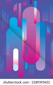 abstract geometric decorative background. Patterns background