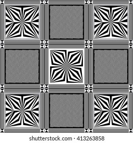 abstract geometric decorative background (texture, pattern). Suitable for textile, wallpaper, wrapping, tile, web. Vector illustration.