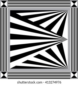 abstract geometric decorative background (texture, pattern). Suitable for textile, wallpaper, wrapping, tile, web. Vector illustration.