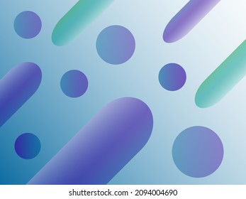 Abstract geometric decorative pattern background illustration