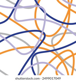 Abstract Geometric. Decorative seamless pattern. Repeating background. Tileable wallpaper print.