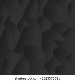 Fondo negro profundo geométrico Abstractas Pro Vector