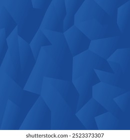 Abstract geometric deep blue background Pro Vector