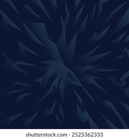 Abstract geometric deep dark blue background Pro Vector