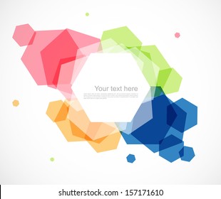 Abstract geometric design