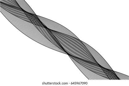 Abstract geometric design. 3d background