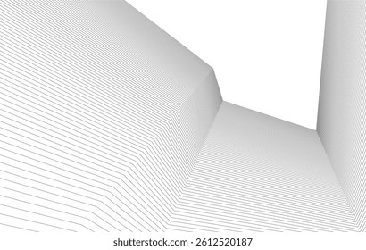 Abstract geometric design 3d illustration	