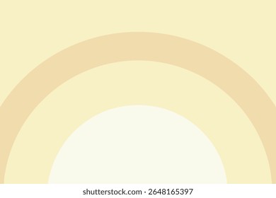 Diseño geométrico Abstractas de arcos y Formas suaves sobre un fondo blanco