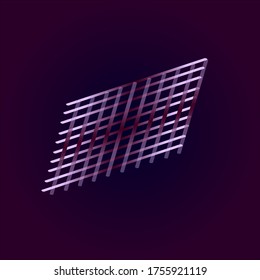 Abstract geometric design of background.