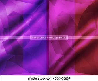 Abstract geometric design background