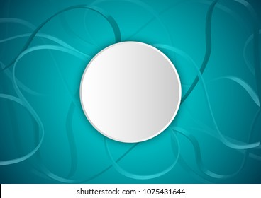 Abstract geometric design background with bright lines in 3d