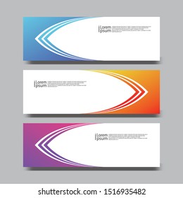 abstract geometric design banner web template. Banner background.modern template design 