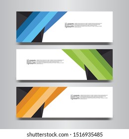 abstract geometric design banner web template. Banner background.modern template design 