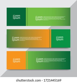 plantilla web de banner de diseño geométrico abstracto. Fondo del cartel.Diseño moderno de plantillas