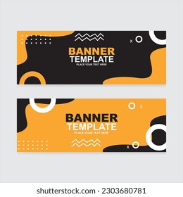 abstract geometric design banner web template. Banner background.modern template design 