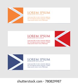 abstract geometric design banner web template vector illustration