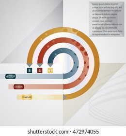 Abstract Geometric design, can be used for background or presentation .Vector Illustration.