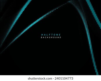 Abstract geometric design dynamic modern graphic background vector
