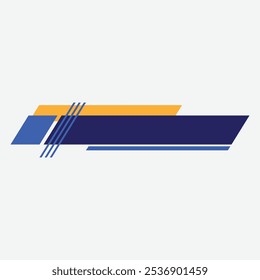 Abstract geometric design featuring bold colors and lines.