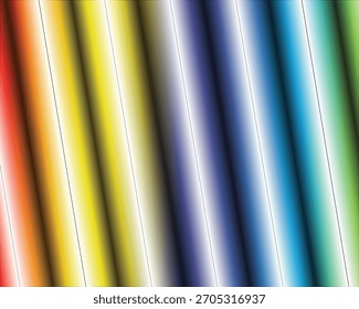 Abstract geometric design featuring a spectrum of colors and sharp lines, suitable for modern graphic applications.