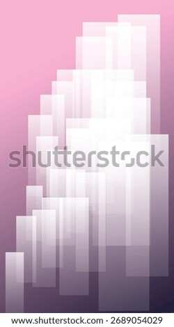 Abstract Geometric Design with Gradient Background. An abstract composition, with a clean design that is sure to captivate the eye.