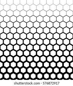 Abstract geometric design halftone seamless pattern 
