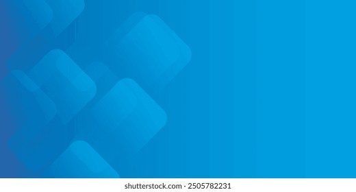 Abstractas diseño geométrico mínimo cuadrado fondo de luz azul