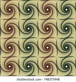 Abstract geometric design. Modern vector seamless texture.