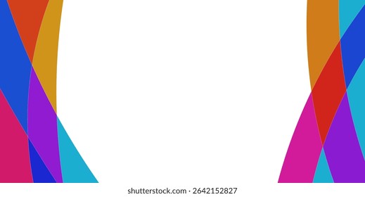 Abstract geometric design with overlapping vibrant colors (2)