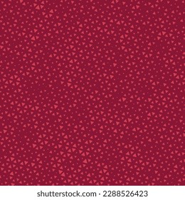 Abstract geometric design print triangle pattern. Vector seamless pattern, background, texture. Color triangle halftone background as design element.