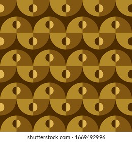 Abstract geometric design. Repeated seamless pattern for textile, wallpaper, wrapping paper, prints, surface design, inlay, parquet, web background or another accent etc.